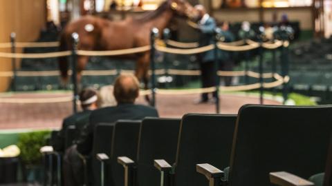 Keeneland sales pavilion