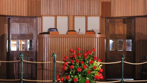 Keeneland Sales pavilion